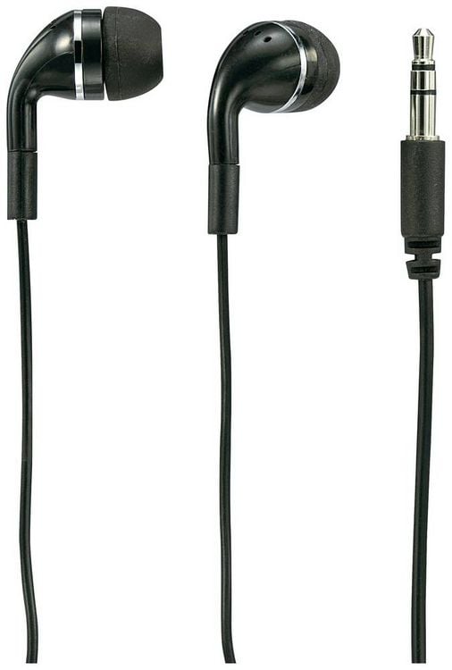 Produktbild: Renkforce In Ear Kopfh&ouml;rer kabelgebunden Schwarz
