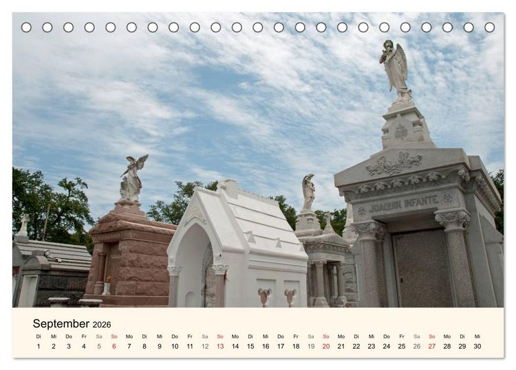 Produktbild: Sommer in New Orleans (Tischkalender 2026 DIN A5 quer), CALVENDO Monatskalender