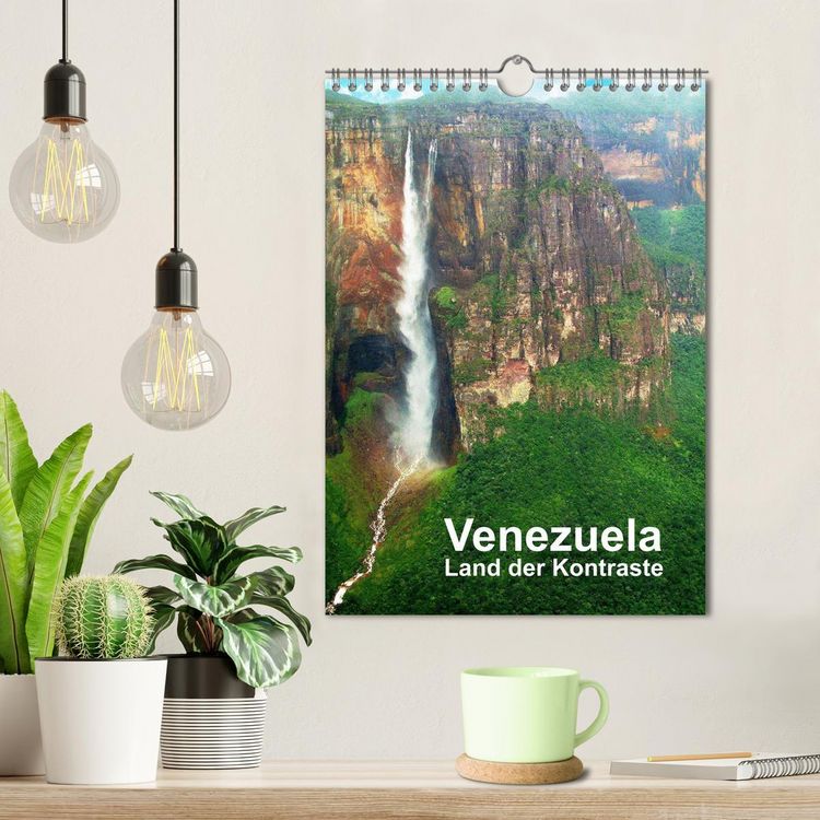 Produktbild: Venezuela - Land der Kontraste (Wandkalender 2026 DIN A4 hoch), CALVENDO Monatskalender