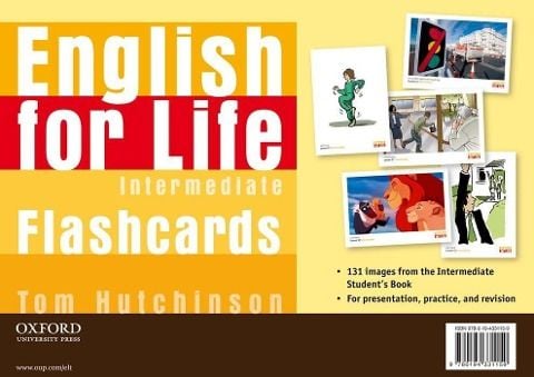 Produktbild: English for Life Intermediate. itools Flashcards