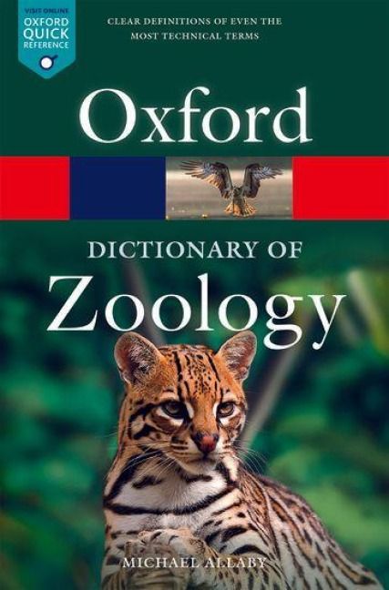 Produktbild: A Dictionary of Zoology
