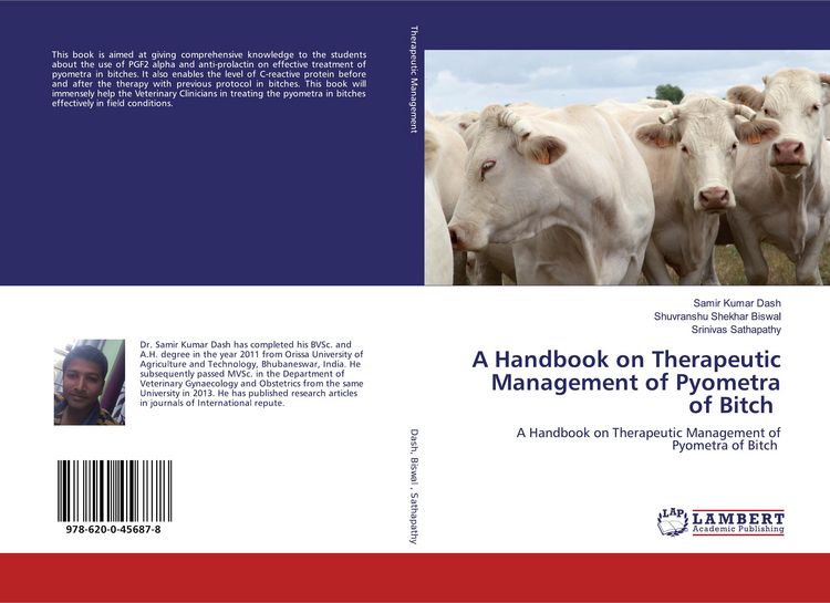 Produktbild: A Handbook on Therapeutic Management of Pyometra of Bitch