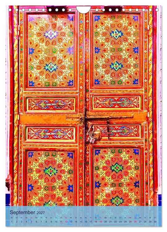 Produktbild: Mediterrane T&uuml;ren (Wandkalender 2027 DIN A4 hoch), CALVENDO Monatskalender