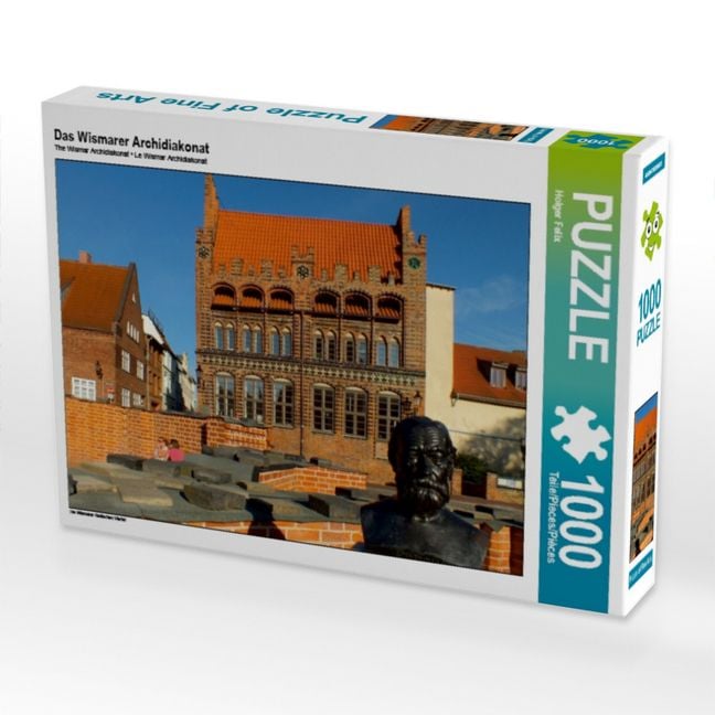 Produktbild: CALVENDO Puzzle Das Wismarer Archidiakonat | 1000 Teile Lege-Gr&ouml;&szlig;e 64x48cm Foto-Puzzle f&uuml;r gl&uuml;ckliche Stunden