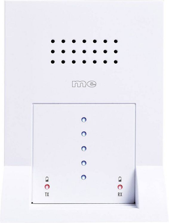 Produktbild: M-e modern-electronics Durchgangsmelder DGF-300 Wei&szlig; mit Bewegungsmelder 41058