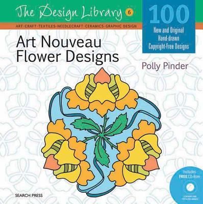Produktbild: Art Nouveau Flower Designs [With CDROM]