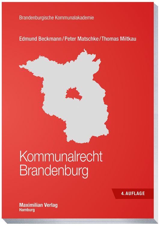 Produktbild: Kommunalrecht Brandenburg