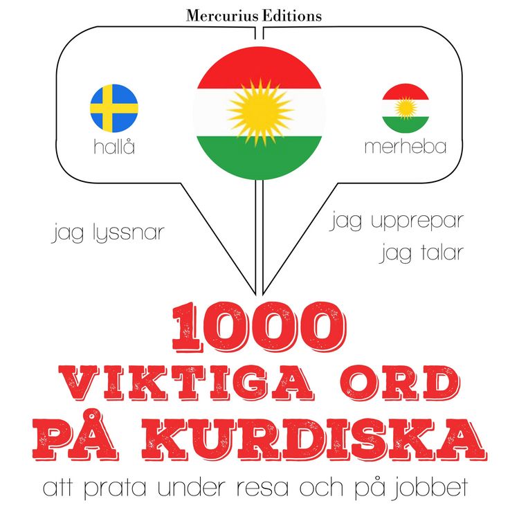 Produktbild: 1000 viktiga ord p&aring; kurdiska