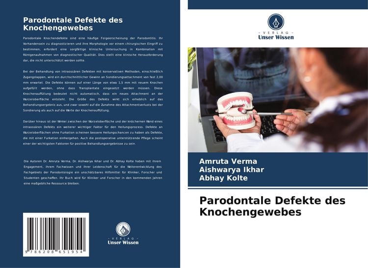 Produktbild: Parodontale Defekte des Knochengewebes