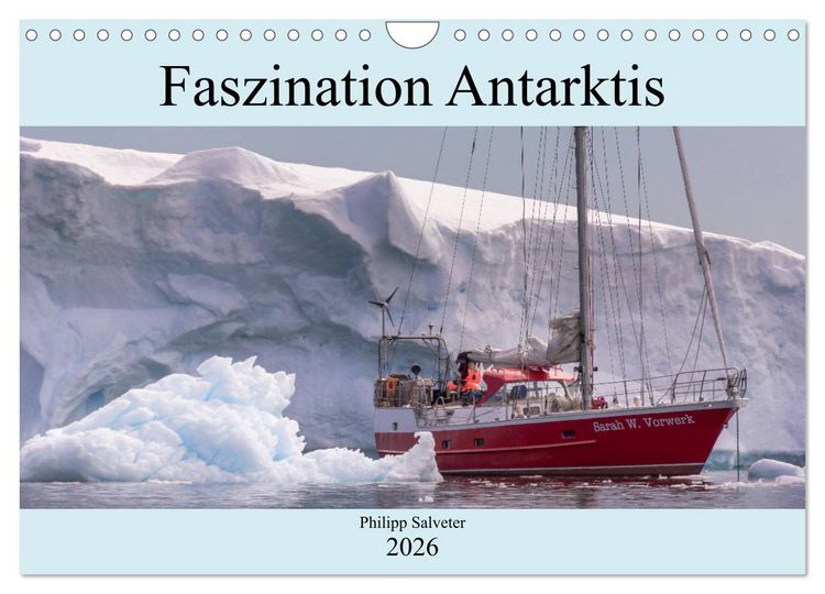 Produktbild: Faszination Antarktis (Wandkalender 2026 DIN A4 quer), CALVENDO Monatskalender
