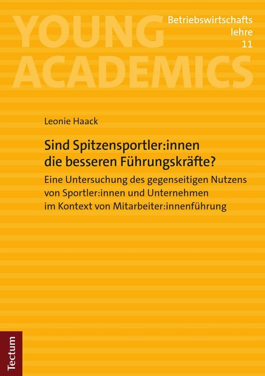 Produktbild: Sind Spitzensportler:innen die besseren F&uuml;hrungskr&auml;fte?