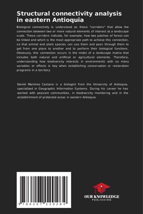 Produktbild: Structural connectivity analysis in eastern Antioquia