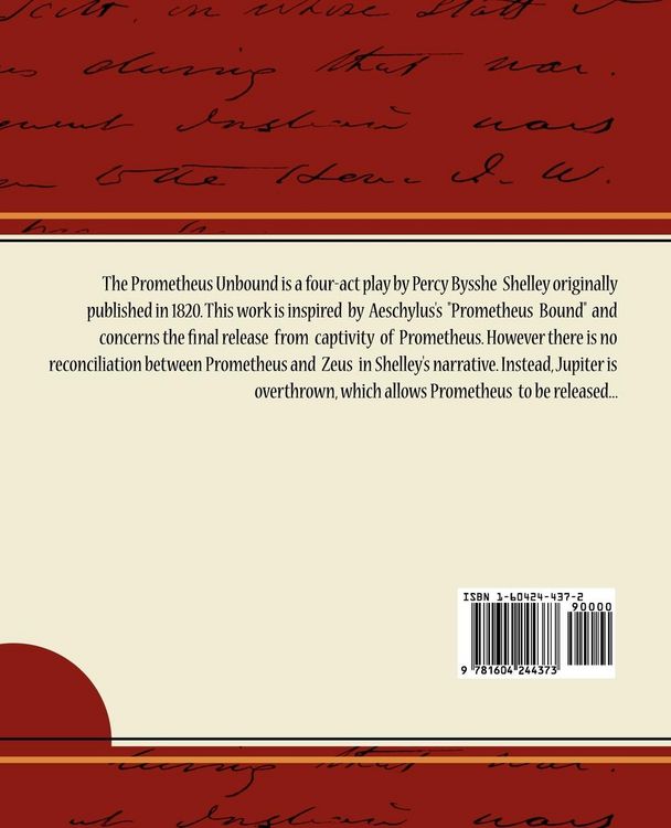 Produktbild: Prometheus Unbound - Percy Bysshe Shelly