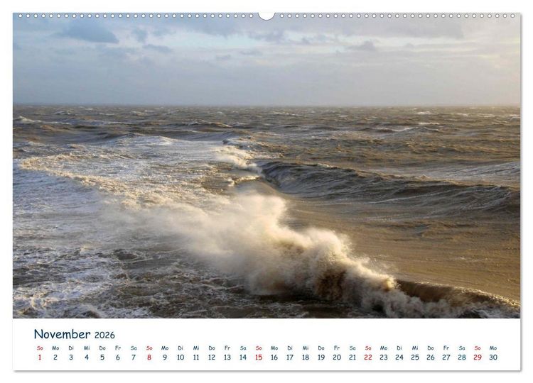 Produktbild: Butjadingen. Impressionen zwischen Jade und Nordsee (Wandkalender 2026 DIN A2 quer), CALVENDO Monatskalender