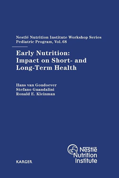 Produktbild: Early Nutrition: Impact on Short- and Long-Term Health