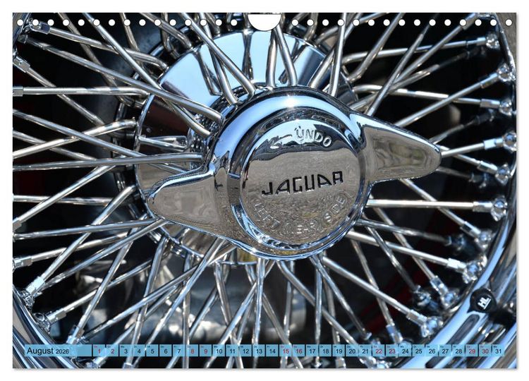 Produktbild: Jaguar E-Type - Die Raubkatze (Wandkalender 2026 DIN A4 quer), CALVENDO Monatskalender