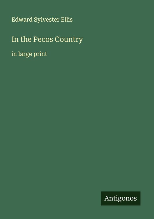 Produktbild: In the Pecos Country