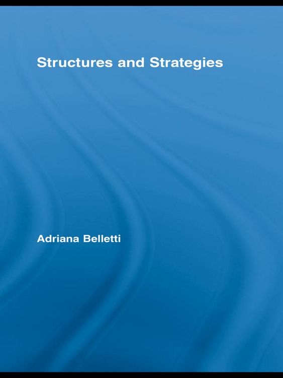 Produktbild: Structures and Strategies