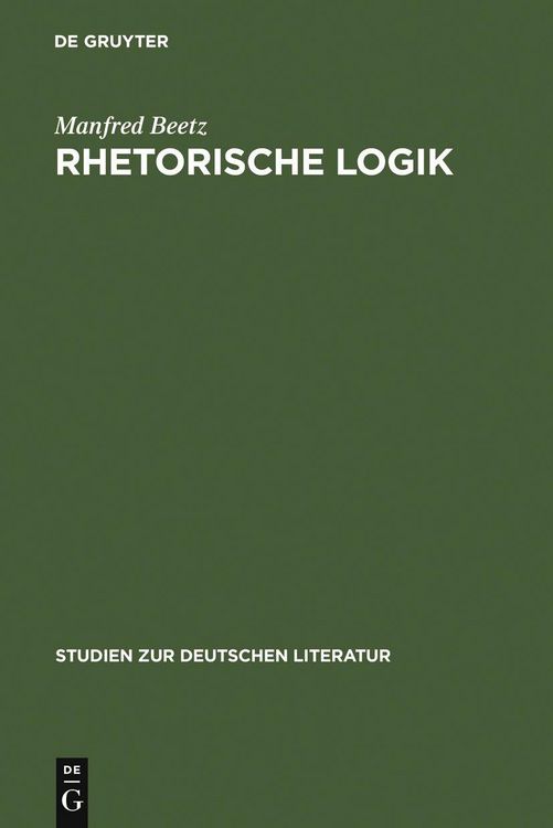 Produktbild: Rhetorische Logik