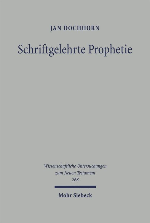 Produktbild: Schriftgelehrte Prophetie