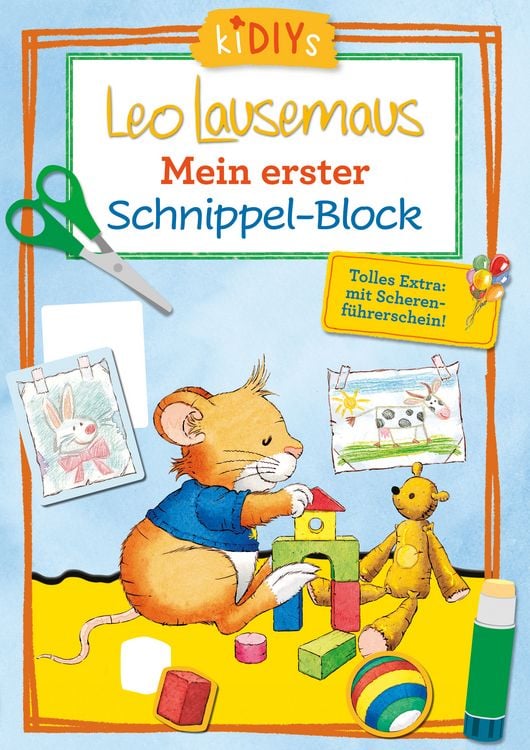 Produktbild: Mein erster Schnippel-Block - Leo Lausemaus