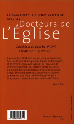 Produktbild: Chemins vers le silence int&eacute;rieur avec les docteurs de l'Eglise