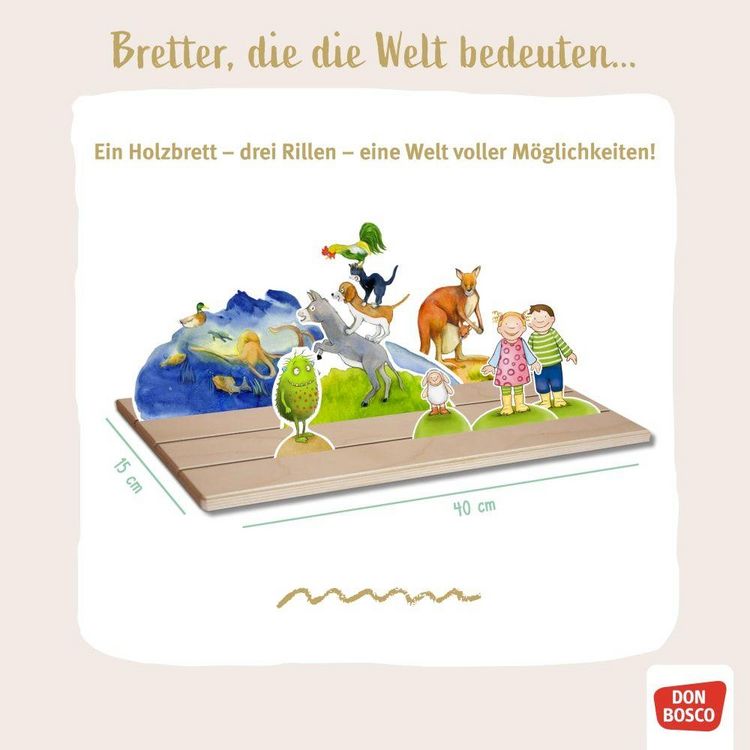 Produktbild: Heute bin ich. Erz&auml;hlschienen-Figurenset