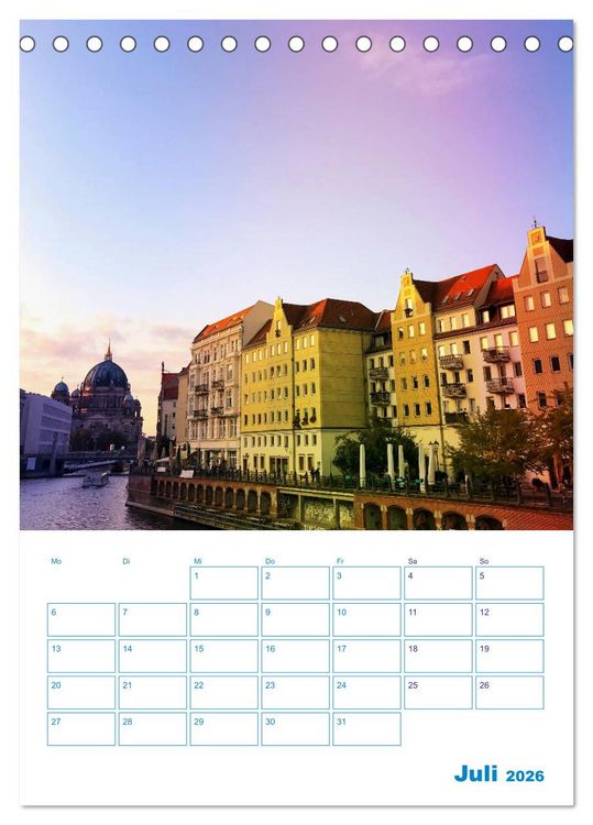Produktbild: BERLIN geht immer (Tischkalender 2026 DIN A5 hoch), CALVENDO Monatskalender