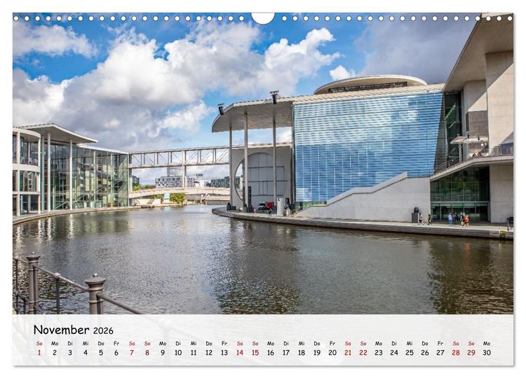 Produktbild: Berlin - Zwischen Alexanderplatz und Brandenburger Tor (Wandkalender 2026 DIN A3 quer), CALVENDO Monatskalender