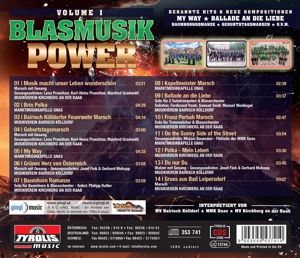 Produktbild: Blasmusik Power - Volume 1