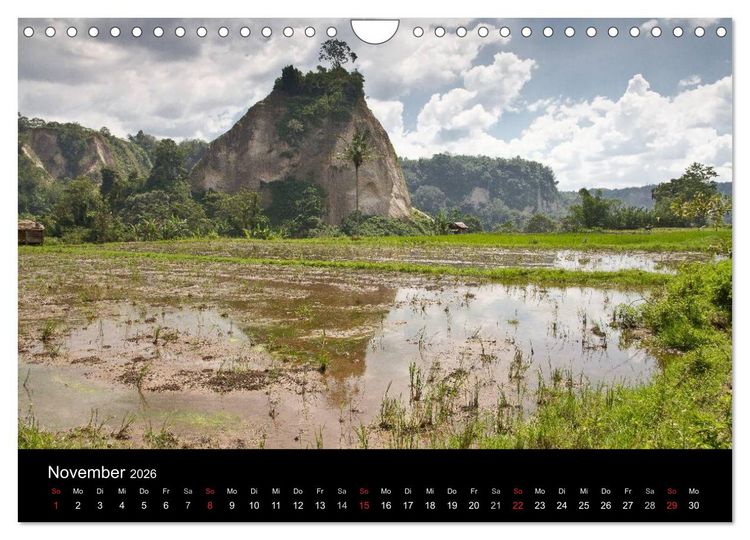 Produktbild: Indonesien (Wandkalender 2026 DIN A4 quer), CALVENDO Monatskalender
