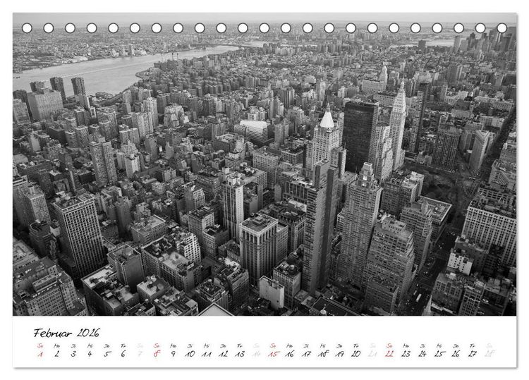 Produktbild: New York &ndash; The Big Apple (Tischkalender 2026 DIN A5 quer), CALVENDO Monatskalender