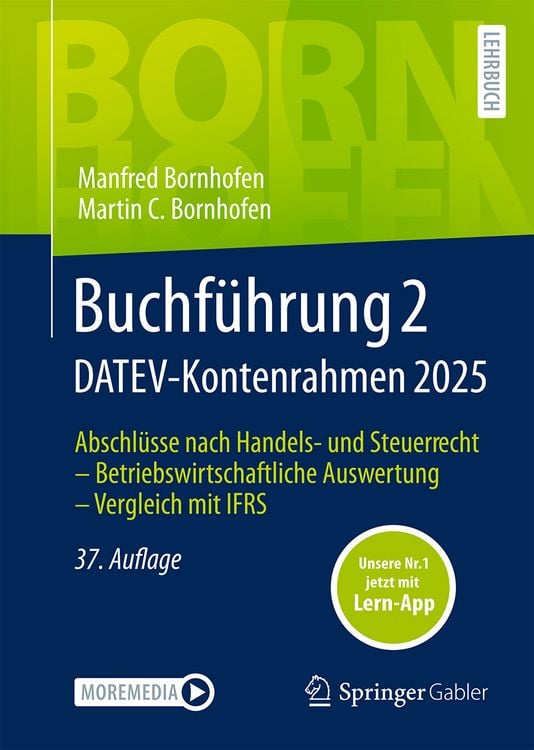 Produktbild: Buchf&uuml;hrung 2 DATEV-Kontenrahmen 2025