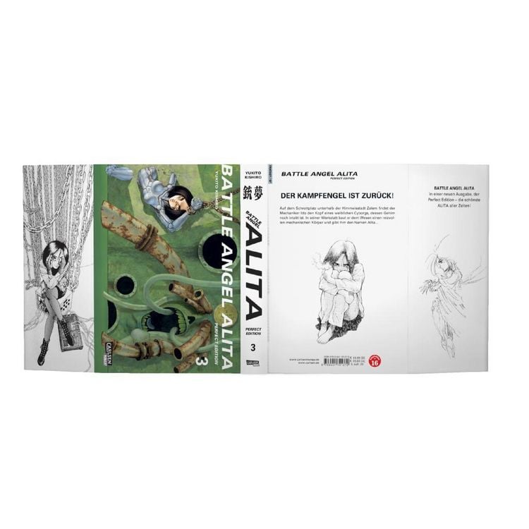 銃夢 Battle Angel Alita – Perfect Edition Amazon.com: Battle Angel Alita Deluxe 1 (Contains Vol. 1-2