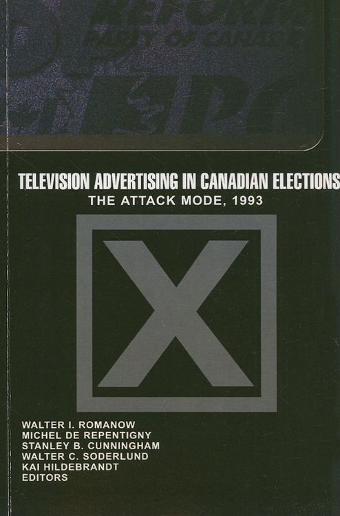 Produktbild: Television Advertising in Canadian Elections