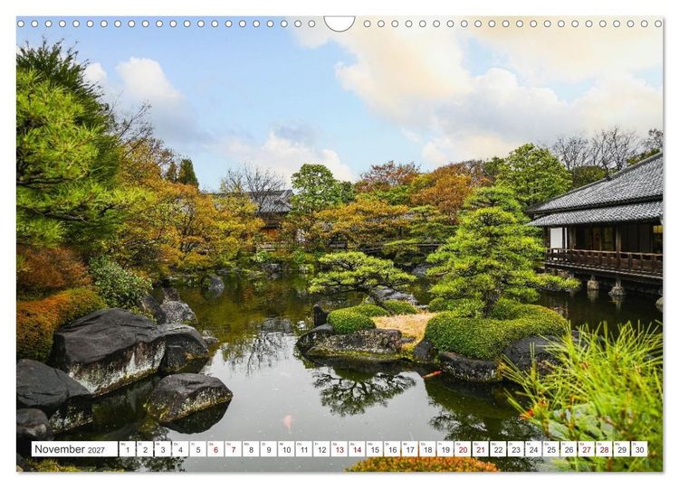 Produktbild: Zauberhaftes Japan (Wandkalender 2027 DIN A3 quer), CALVENDO Monatskalender
