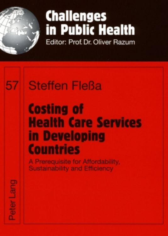 Produktbild: Costing of Health Care Services in Developing Countries