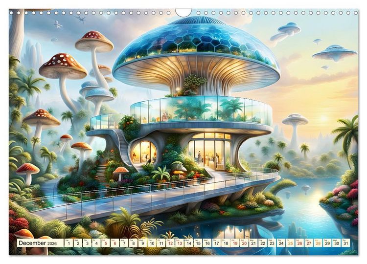 Produktbild: Glass and steel architecture (Wall Calendar 2026 DIN A3 landscape), CALVENDO 12 Month Wall Calendar