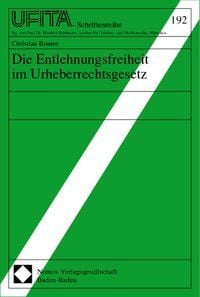 Produktbild: Die Entlehnungsfreiheit im Urheberrechtsgesetz