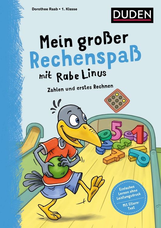 Produktbild: Mein großer Rechenspaß mit Rabe Linus - 1. Klasse