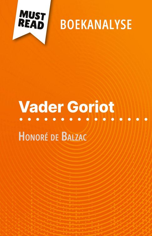 Produktbild: Vader Goriot van Honor&eacute; de Balzac (Boekanalyse)