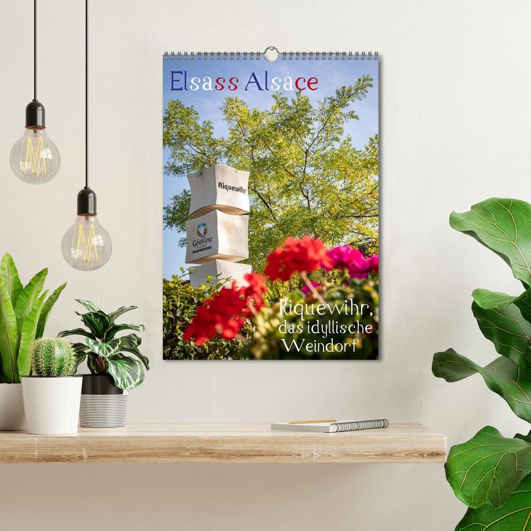 Produktbild: Elsass Alsace Riquewihr, das idyllische Weindorf (Wandkalender 2026 DIN A3 hoch), CALVENDO Monatskalender