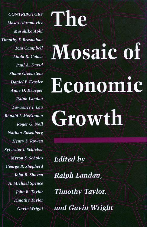 Produktbild: The Mosaic of Economic Growth