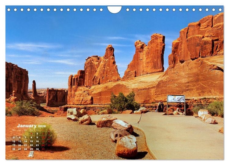Produktbild: Arches Road Trip (Wall Calendar 2026 DIN A4 landscape), CALVENDO 12 Month Wall Calendar