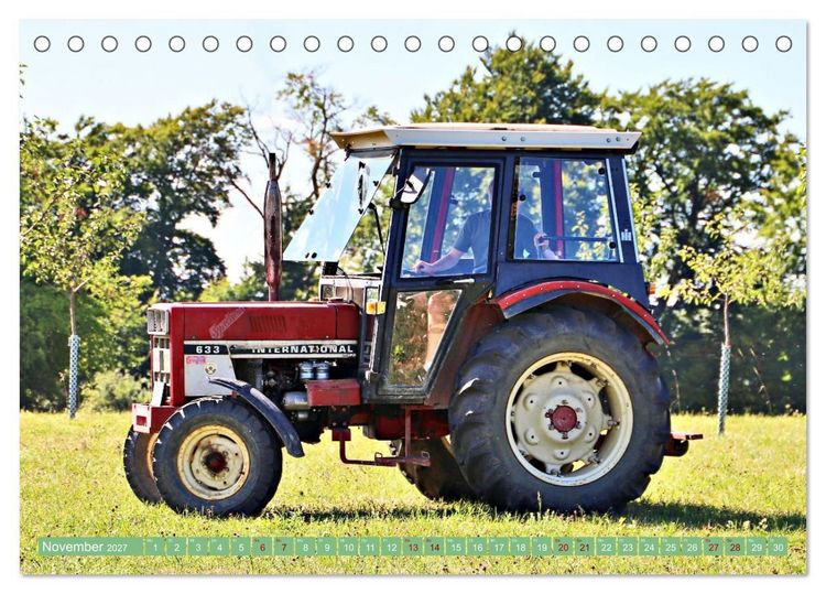 Produktbild: M&auml;nnerspielzeug Traktor Inspirationen (Tischkalender 2027 DIN A5 quer), CALVENDO Monatskalender
