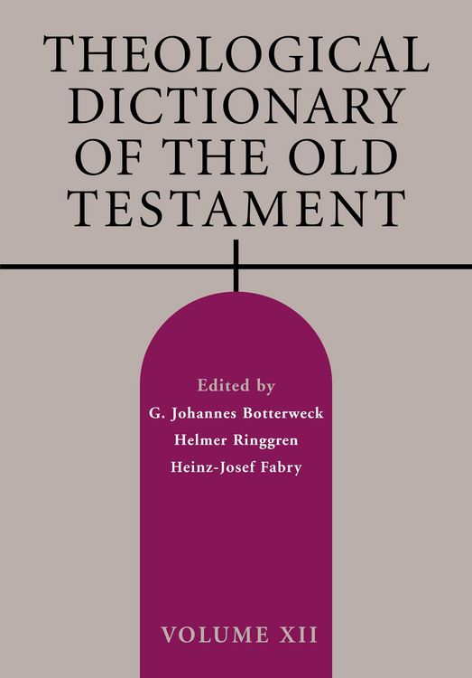 Produktbild: Theological Dictionary of the Old Testament, Volume XII