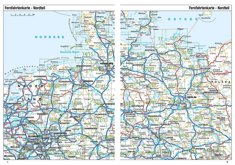 Produktbild: ADAC Reiseatlas 2027/2028 Deutschland 1:200.000, Europa 1:4,5 Mio.