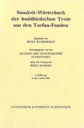 Produktbild: Sanskrit-W&ouml;rterbuch der buddhistischen Texte aus den Turfan-Funden. Lieferung 1