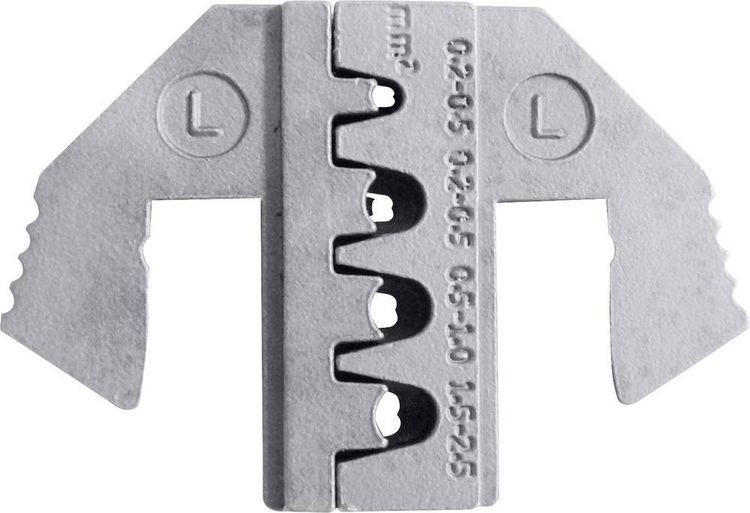 Produktbild: TOOLCRAFT TO-9627216 Crimpeinsatz JPT Anschluss 0.2 bis 2.5mm&sup2;