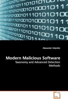 Produktbild: Volynkin, A: Modern Malicious Software